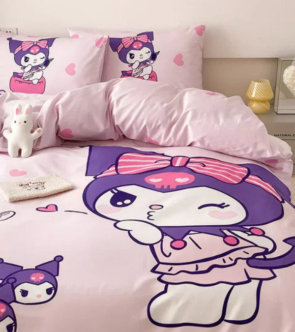 Kawaii Cartoon Bedding Set PN6098 - Bear Hugs
