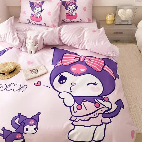 Kawaii Cartoon Bedding Set PN6098 - Bear Hugs