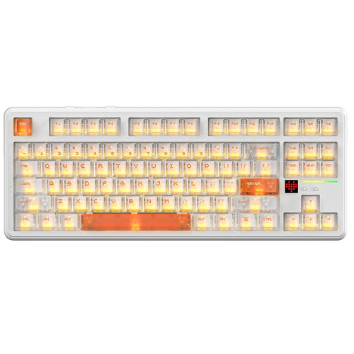 ATTACK SHARK X87 ULTRA Wireless Mechanical Keyboard With 8K Wireless Receiver - Bear Hugs