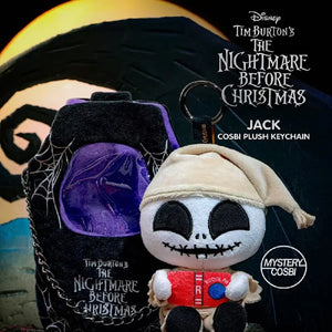 Hot Plush Toys The Nightmare Before Christmas Series Blind Box Cosbi Plush Dolls Keychain Pendant Mystery Box Collection Gifts - Bear Hugs