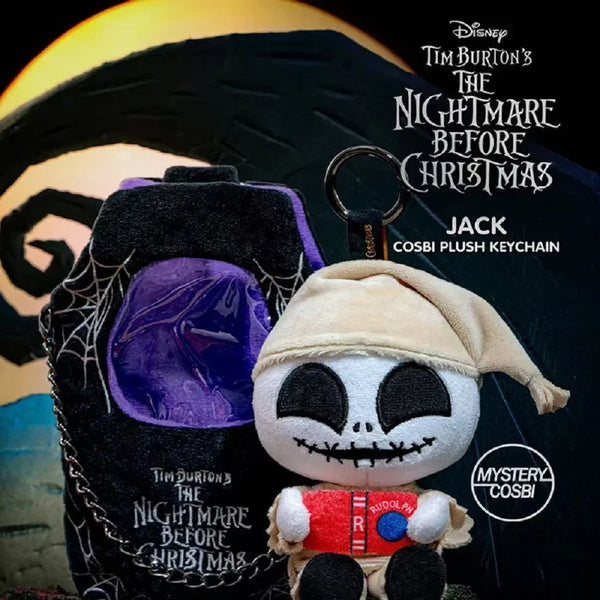 Hot Plush Toys The Nightmare Before Christmas Series Blind Box Cosbi Plush Dolls Keychain Pendant Mystery Box Collection Gifts - Bear Hugs
