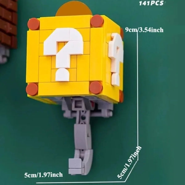 141pcs/set Coin Building Blocks Keychain Set - DIY Toy Pendant with Unique Design, Perfect Christmas Gift for Kids & Collectors - Bear Hugs