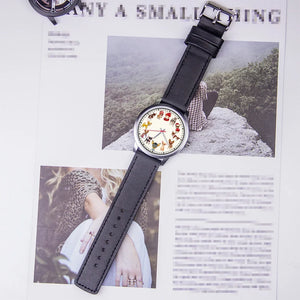 Dog Breeds Novelty Wrist Watch
