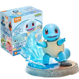 BLOKEES Original POKEMON Building Blocks Pikachu Charmander Psyduck Sprigatito Eevee Lucario Pokémon Action Figure Toys Gift - Bear Hugs