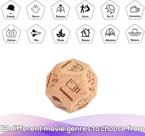 12-Sided Decision Dice for Couples