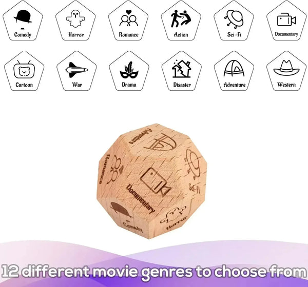 12-Sided Decision Dice for Couples