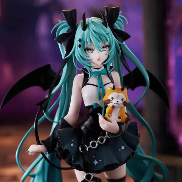 New Trio-Try-iT Hatsune Miku Rascal The Raccoon Demon Style PVC Anime Action Figures Model Collection Toys - Bear Hugs