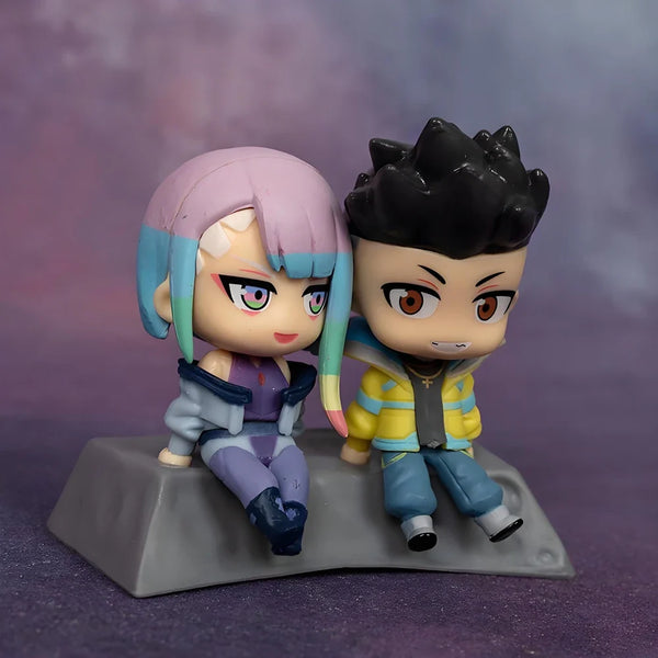 Cyberpunk Edgerunners David and Lucy Q-Version Figures