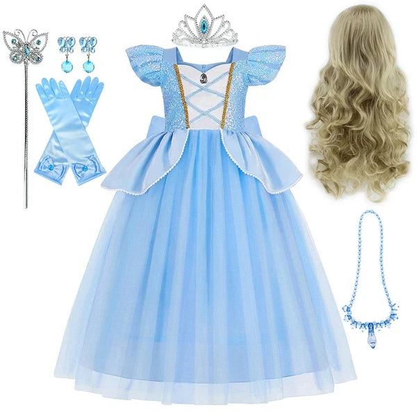 Princess Cinderella Deluxe Elegant Ball Gown
