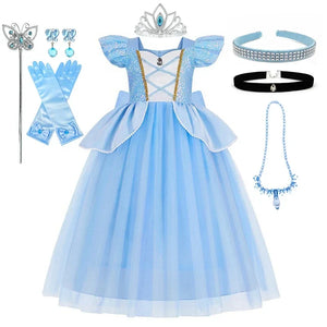 Princess Cinderella Deluxe Elegant Ball Gown
