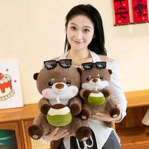Otterly Cool Coconut Otter Plushie