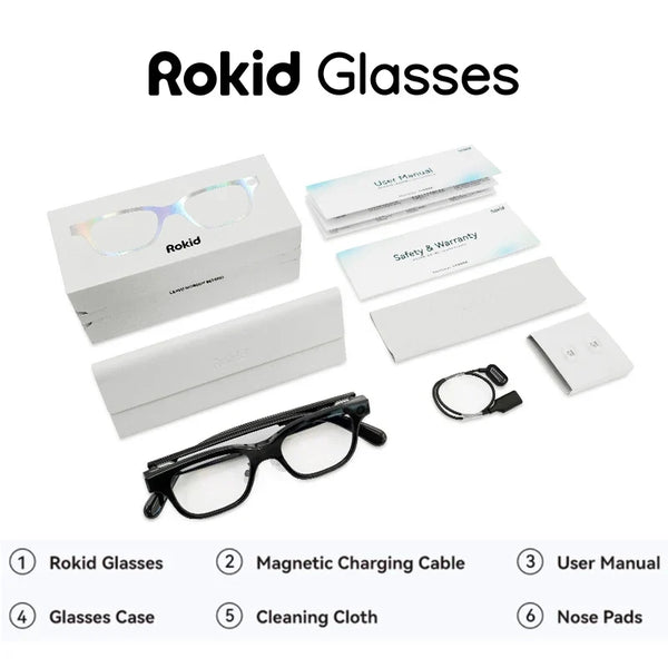Rokid RV101 Smart AI Glasses - Bear Hugs