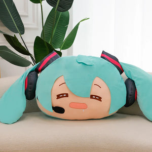 40/60cm Hatsune Miku 16th Anniversary Plush Pillow Cute Cuddly Stuffed Cushion Perfect Commemorative Gift for Friends & Fans - Bear Hugs