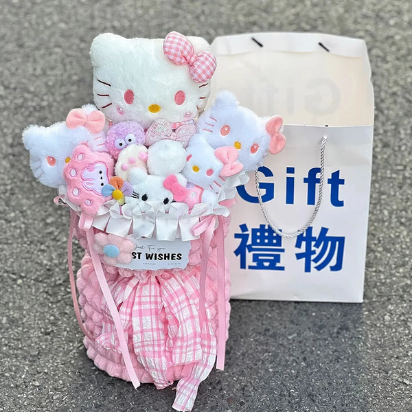 Sanrio Hello Kitty Pastel Plush Bouquet