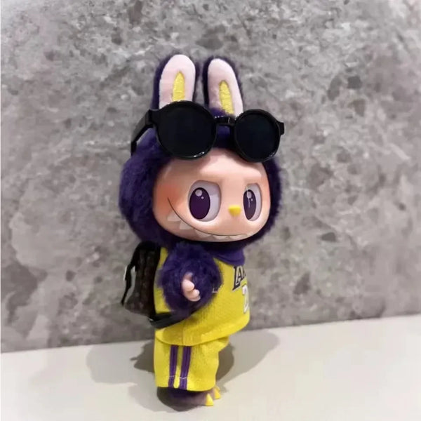 Handmade Labubu Lakers Outfit