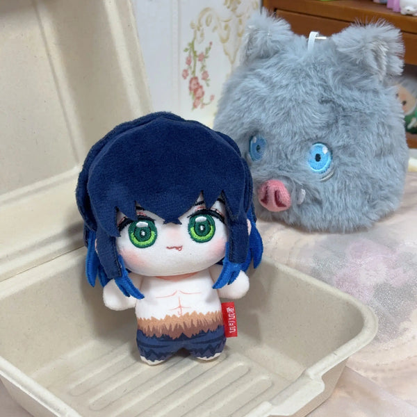 Demon Slayer Chibi Inosuke Hashibira Chibi Plush Doll (10 cm)