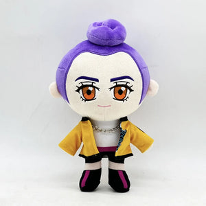 Kawaii Kpop Demons Hunters Plush Toys Rumi Zoey Mira Soft Cute Toys Stuffed Dolls For Fans Kid Christmas Halloween Gift Home Dec - Bear Hugs