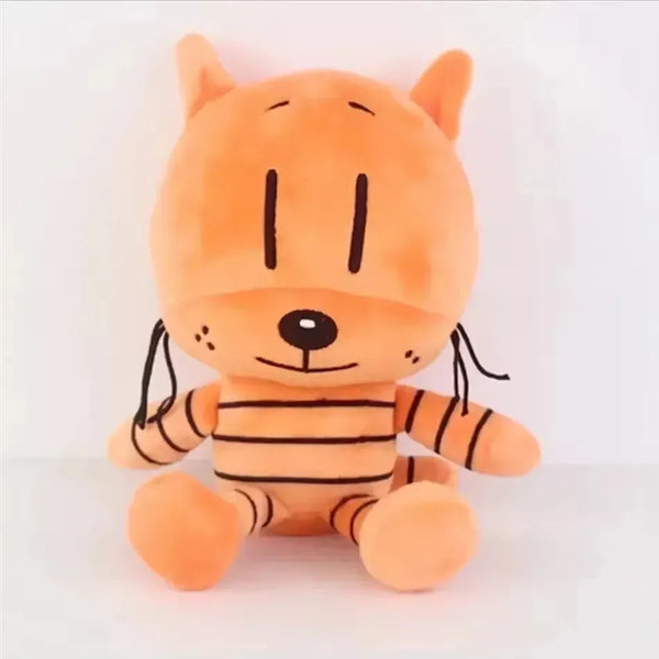 Dog Man & Petey Cat Plush Duo