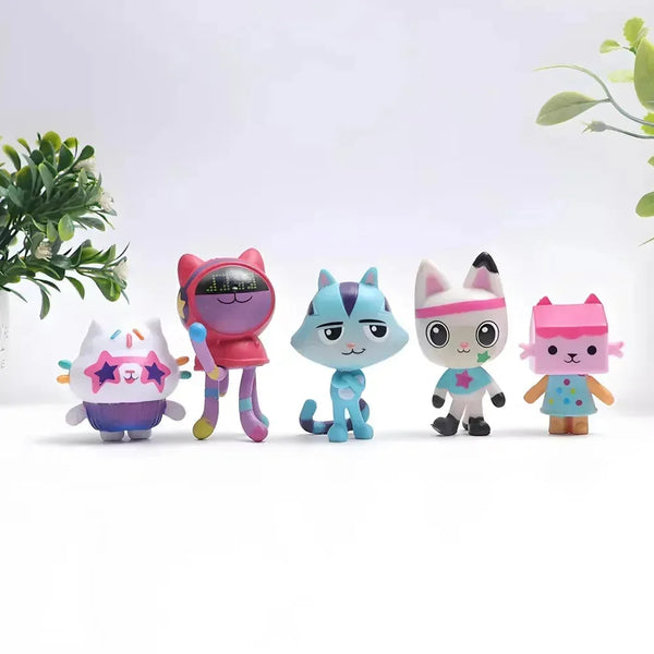 Gabby's Dollhouse Cat Crew Figurines (Set of 13)
