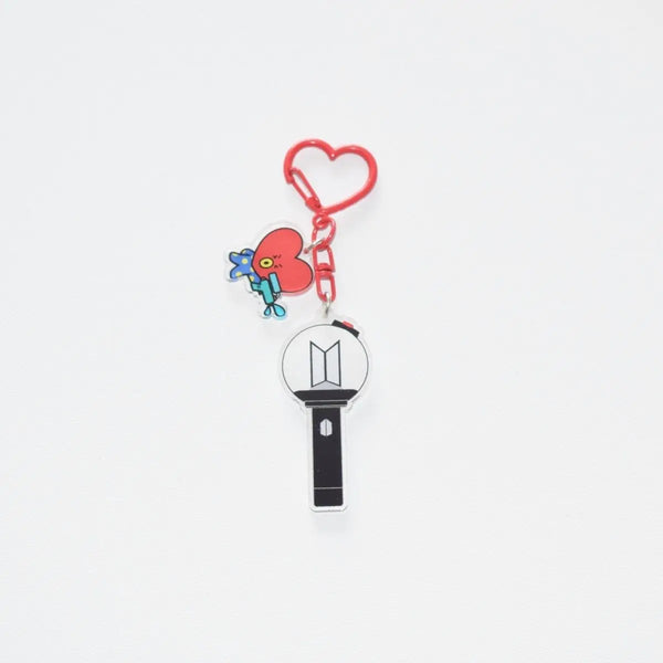 BTS Light Stick Acrylic Keychain Collection