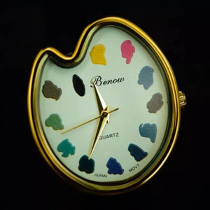 Retro Niche Art sketching board Design Leather Quartz Square Exquisite and Versatile Pointer Watch 29mm - Bear Hugs