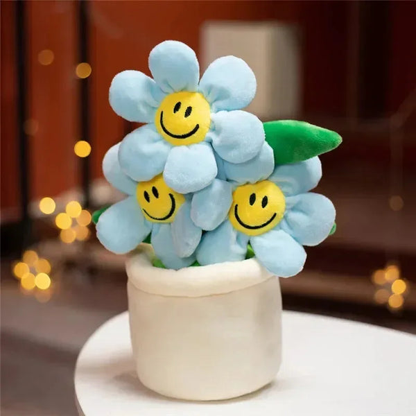 Sunny Smiles Flowerpot Plush