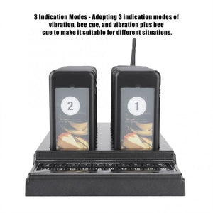 SU-68G Calling System Wireless Paging Queue System 20 Channels Restaurant Pager Waiter for Restaurant Coffee Shop Queuing System - Bear Hugs