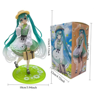 Hatsune Miku figure pastoral style figure model anime two dimensional beautiful girl desktop decoration Fashion Giving gifts - Bear Hugs