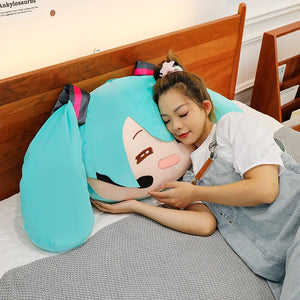40/60cm Hatsune Miku 16th Anniversary Plush Pillow Cute Cuddly Stuffed Cushion Perfect Commemorative Gift for Friends & Fans - Bear Hugs