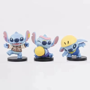 Cosmic Poser Stitch Figurines (Set of 6)