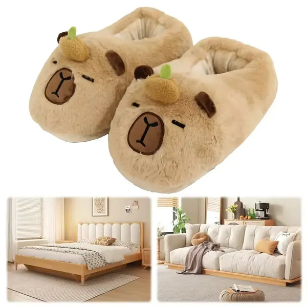 Capybila Comfort Indoor Plush Slippers