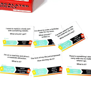 That Escalated Quickly Card Game