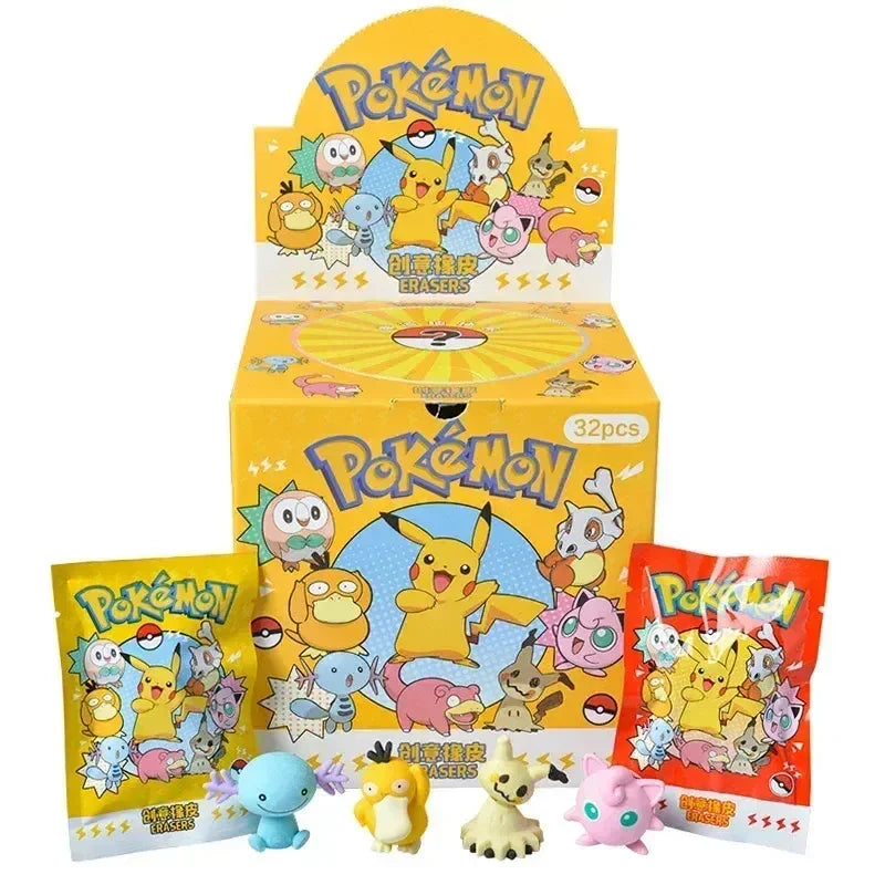 Erase & Play Pocket Monsters Blind Box Erasers