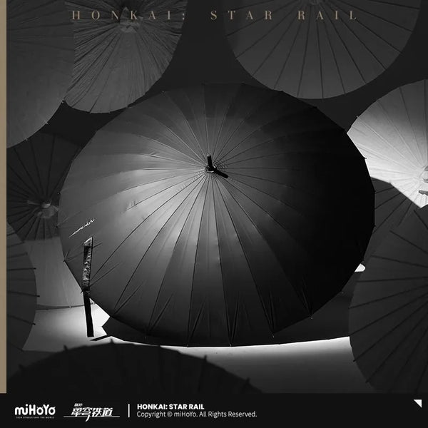 miHoYo Game Acheron Umbrella Honkai Star Rail Acheron Theme Long-handled Umbrella Anime Accessory Cosplay Xmas Gifts - Bear Hugs