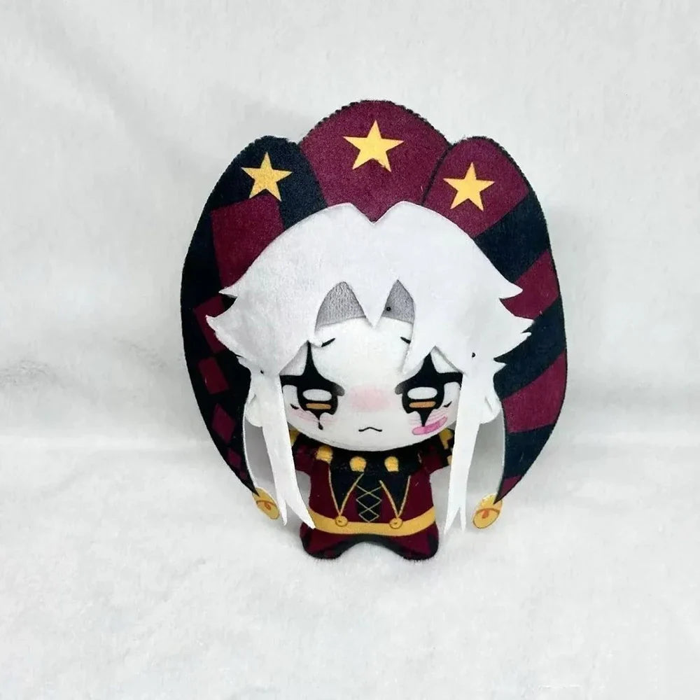 Game The Freak Circus Pierrot Cosplay Doll Plush Stuffed Cotton Figure Dolls Soft Plushies Carnival Accessories Halloween Props - Bear Hugs