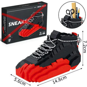 Streetwear HypeSneaker 3D Micro Building Blocks