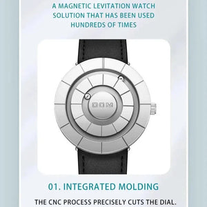 DOM Ecliptic Flow Magnetic Suspension Watch
