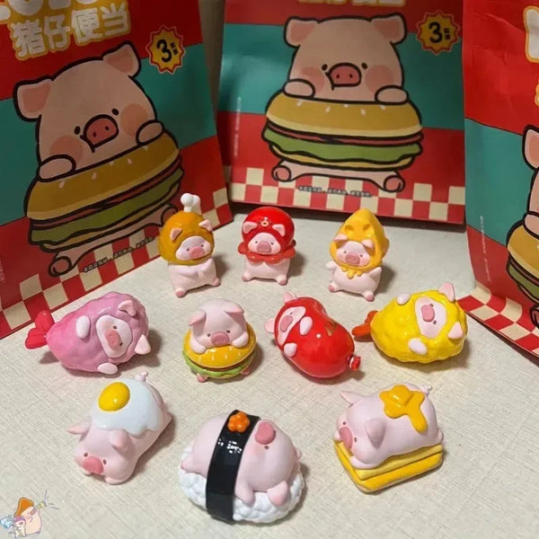 Lulu Piggy Bento Series Blind Box - Bear Hugs