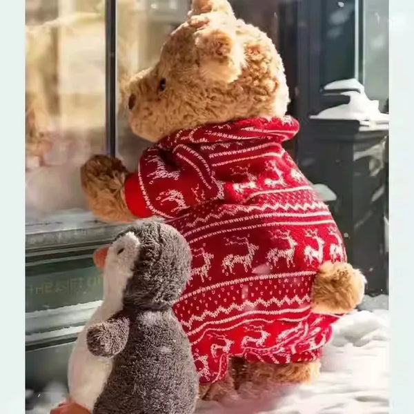 JC Christmas Barcelona Bear Plush - Bear Hugs