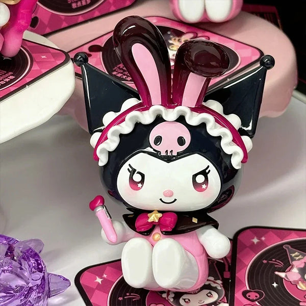 Sanrio Characters Kuromi Blind Box Sparkling Idol Series Trendy Doll Garage Kit Desktop Ornament Children Birthday Toy Gift - Bear Hugs