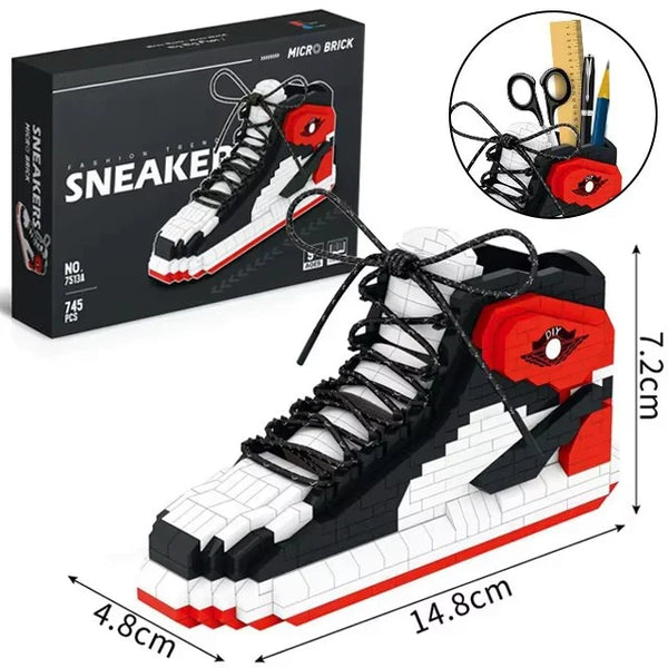 Streetwear HypeSneaker 3D Micro Building Blocks