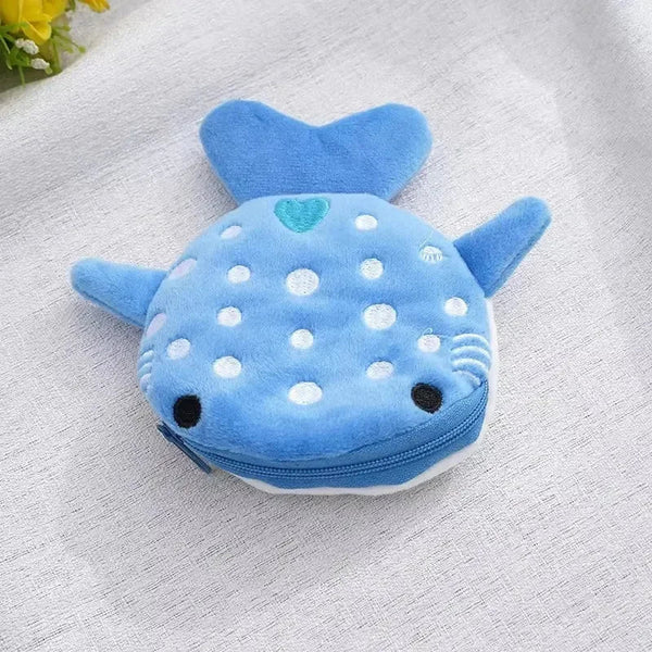 Whale Shark Plush Coin Purse