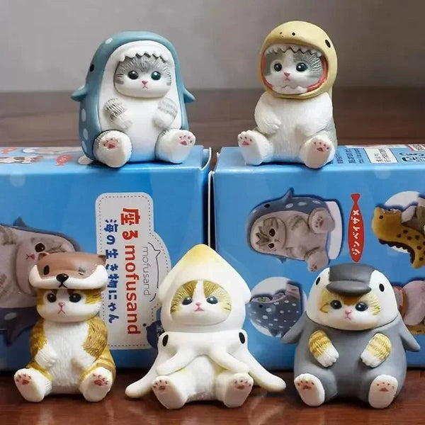 The Mofusand Shark Cat Series Blind Box