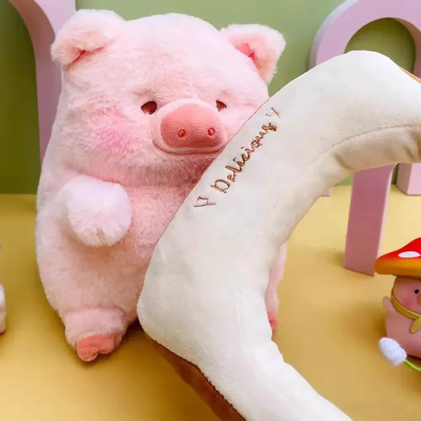 Lulu the Piggy Toast & Cuddle Plush