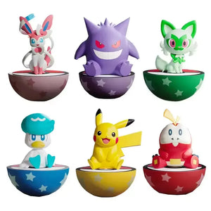 Pokimoen on Decorated Eggs (Set of 6)