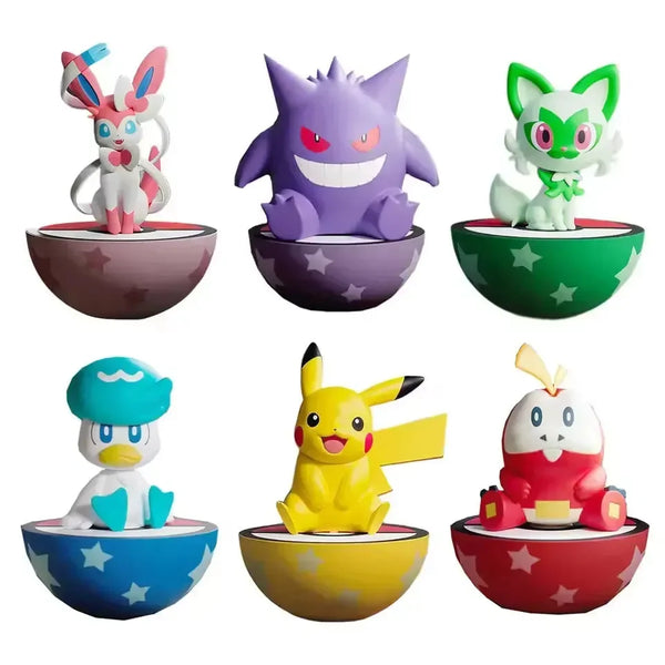 Pokimoen on Decorated Eggs (Set of 6)