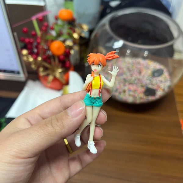 8Cm Pokemon Ash Ketchum Cartoon Pvc Exquisite Handmade Model Desktop Ornament Toy Collectibles Christmas Halloween Student Gift - Bear Hugs