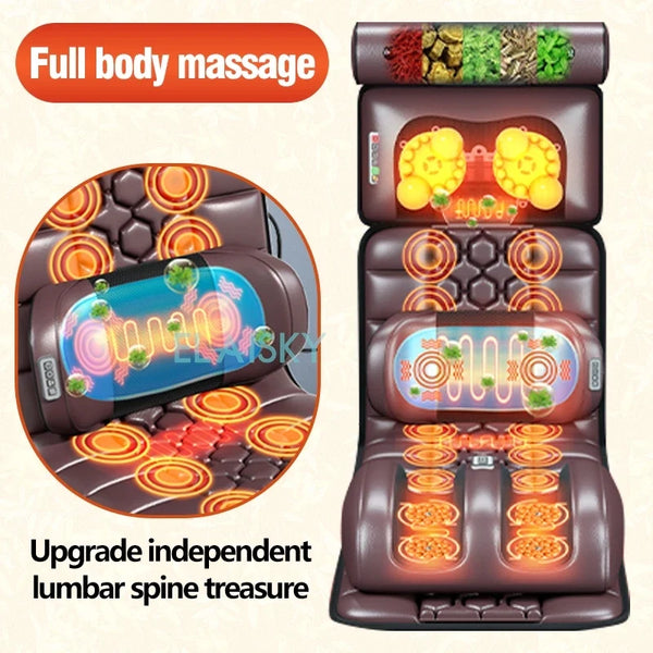 Electric Full Body Heated Shiatsu Massage Mat