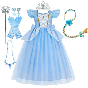 Princess Cinderella Deluxe Elegant Ball Gown