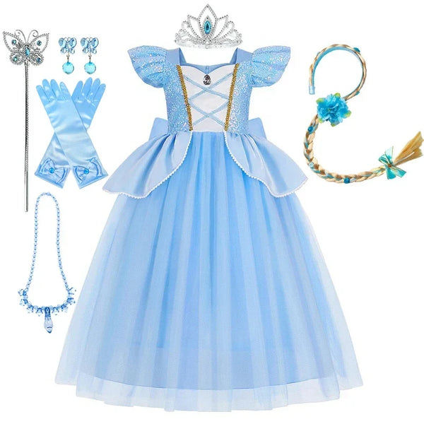 Princess Cinderella Deluxe Elegant Ball Gown